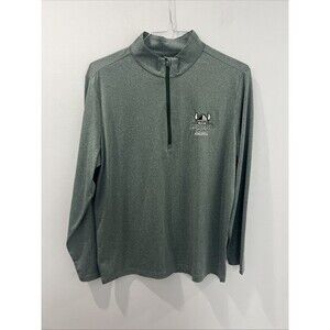 Cleveland State Vikings Mens Large Green Pullover 1/4 Zip Antigua
